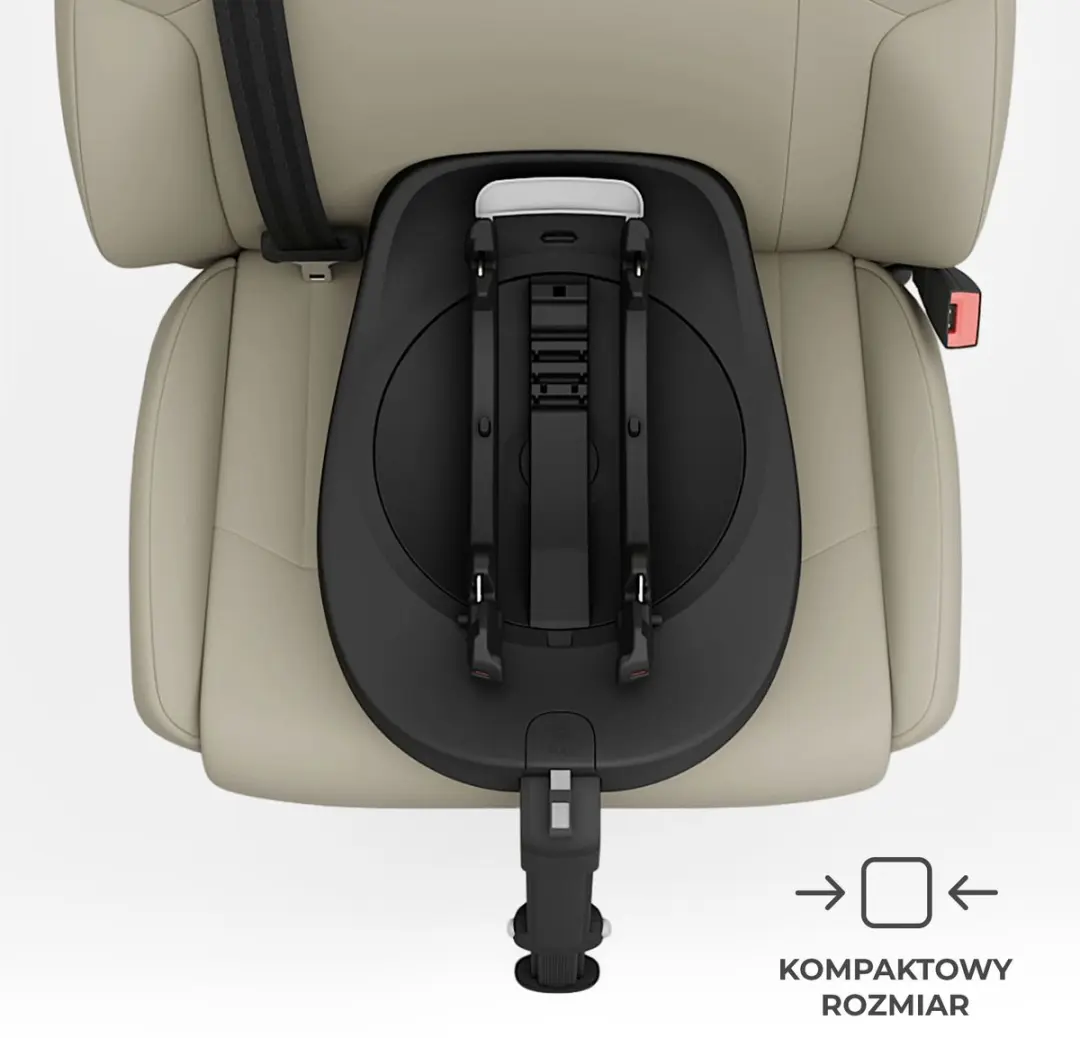 KinderKraft I-LITE Autostoel met ENDURA SAFE FX Isofix-Basis - 40-87 cm - Beige