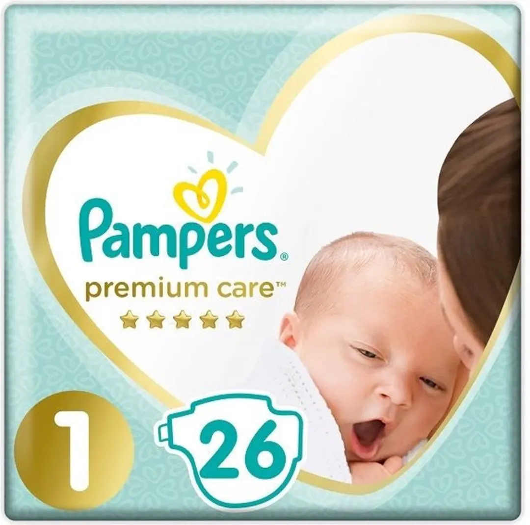 Pampers Premium Care Luiers Maat 1