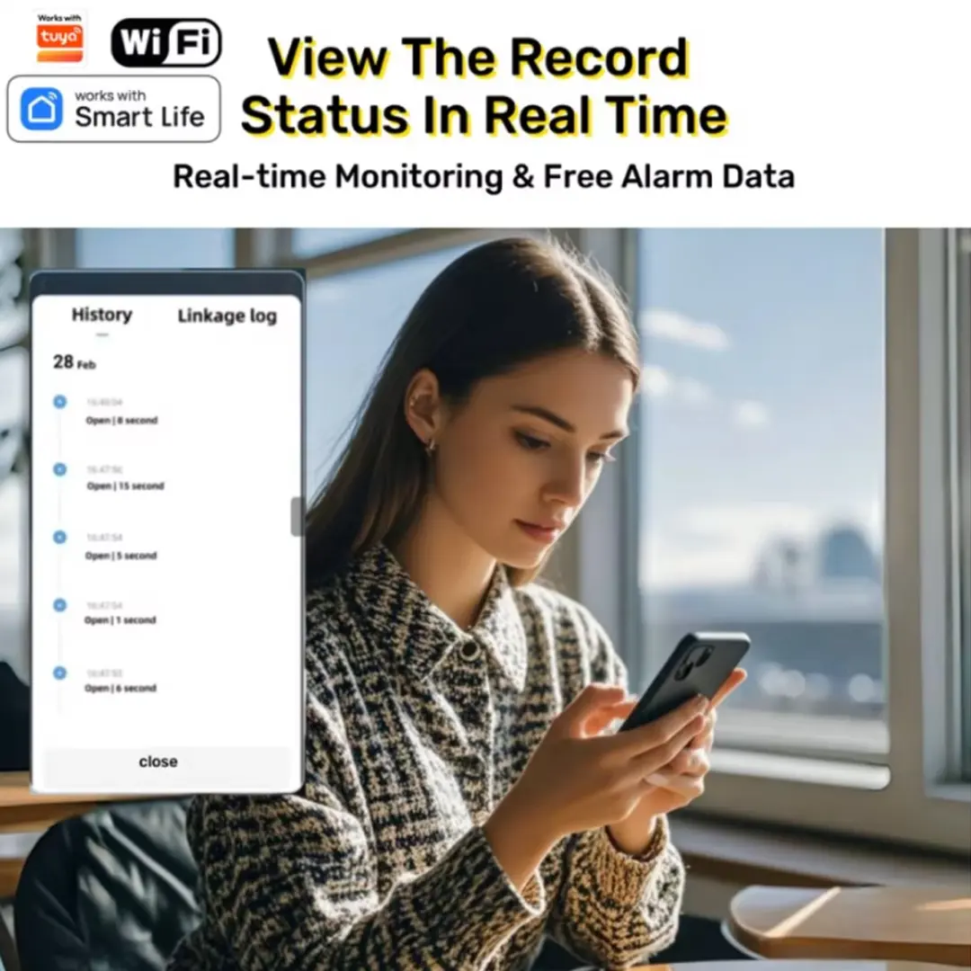 RedParrot WiFi Slimme Deursensor - Wit