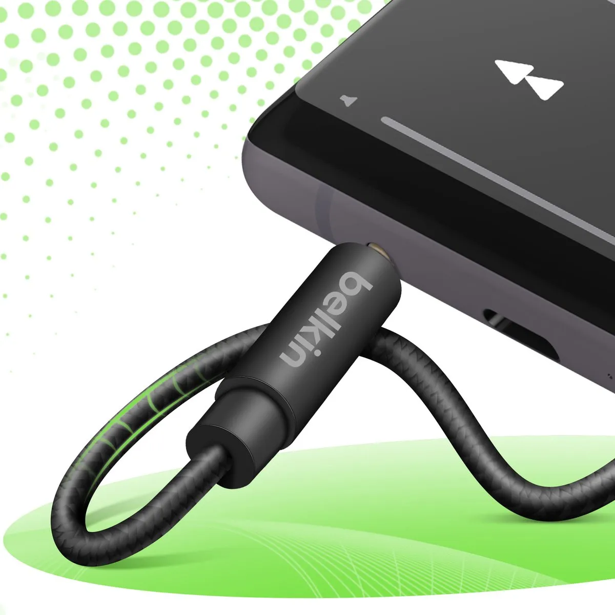 Belkin MIXIT Metallic 3.5mm AUX-kabel - Zwart