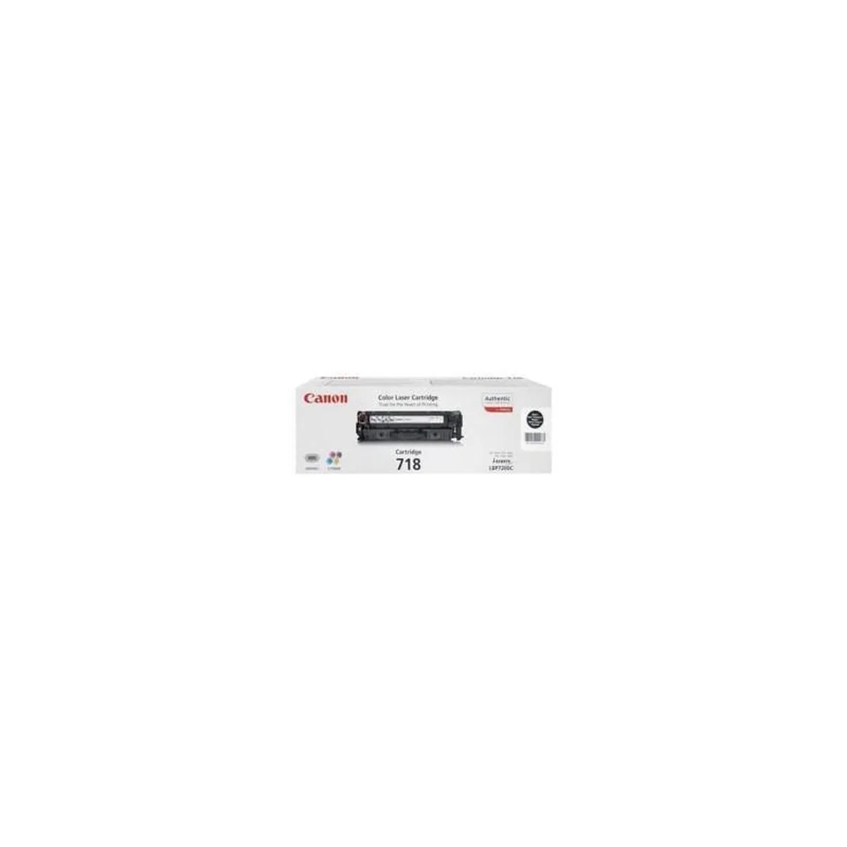 Canon 718 Tonercartridge - 50061526 - 2900 Pagina's - Zwart