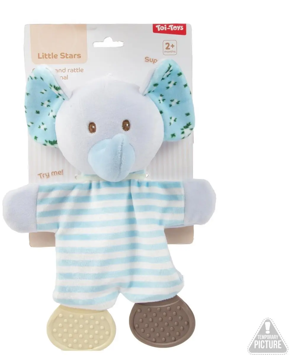 Toi-Toys Baby Knisperdoek & Bijtring Multicolor