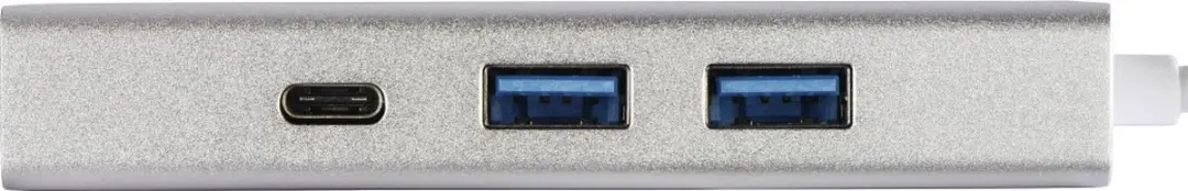 Hama USB-C Hub 1:3 Aluminium - 2x USB-A, HDMI - Zilver