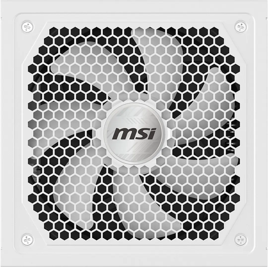 MSI MAG A1000GL PCIE5 WHITE power supply unit 1000 W 24-pin ATX ATX Wit