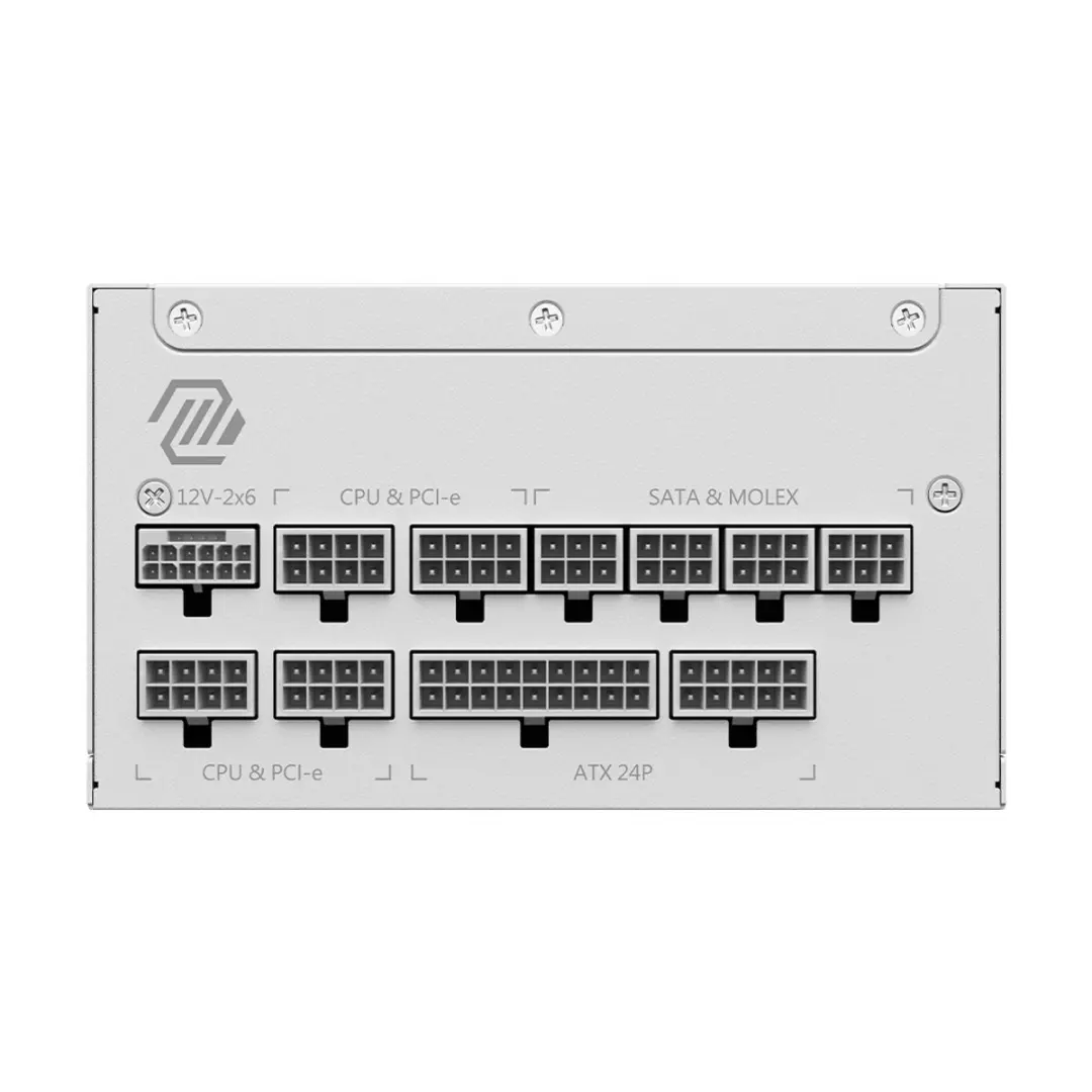 MSI MAG A1000GL PCIE5 WHITE power supply unit 1000 W 24-pin ATX ATX Wit