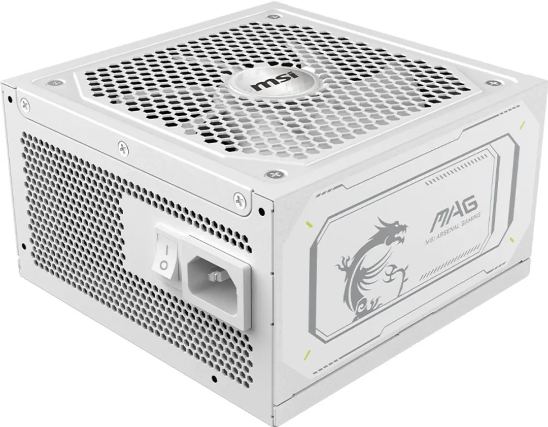 MSI MAG A1000GL PCIE5 WHITE power supply unit 1000 W 24-pin ATX ATX Wit