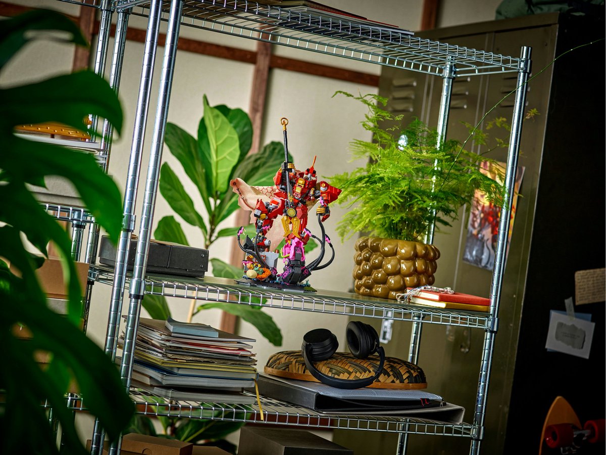 LEGO NINJAGO De Vuurriddermecha Bouwpakket voor Kinderen - 71846