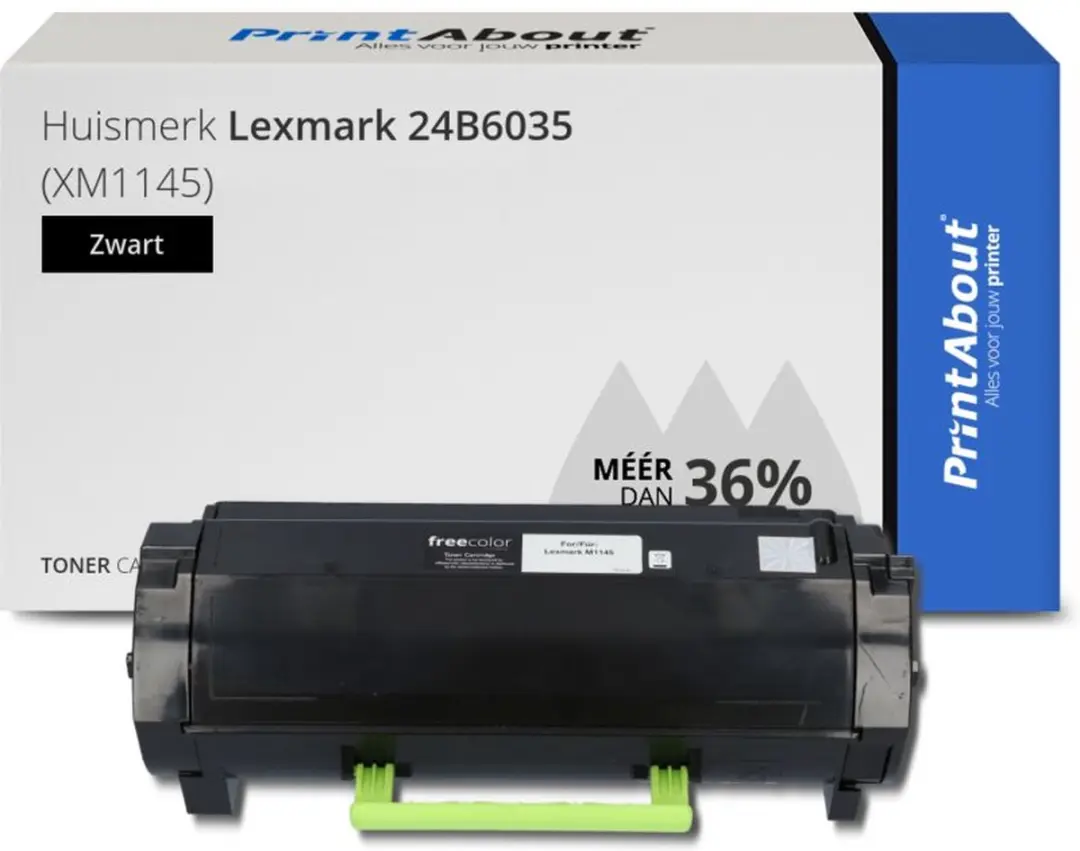 PrintAbout Lexmark 24B6035 Toner Zwart