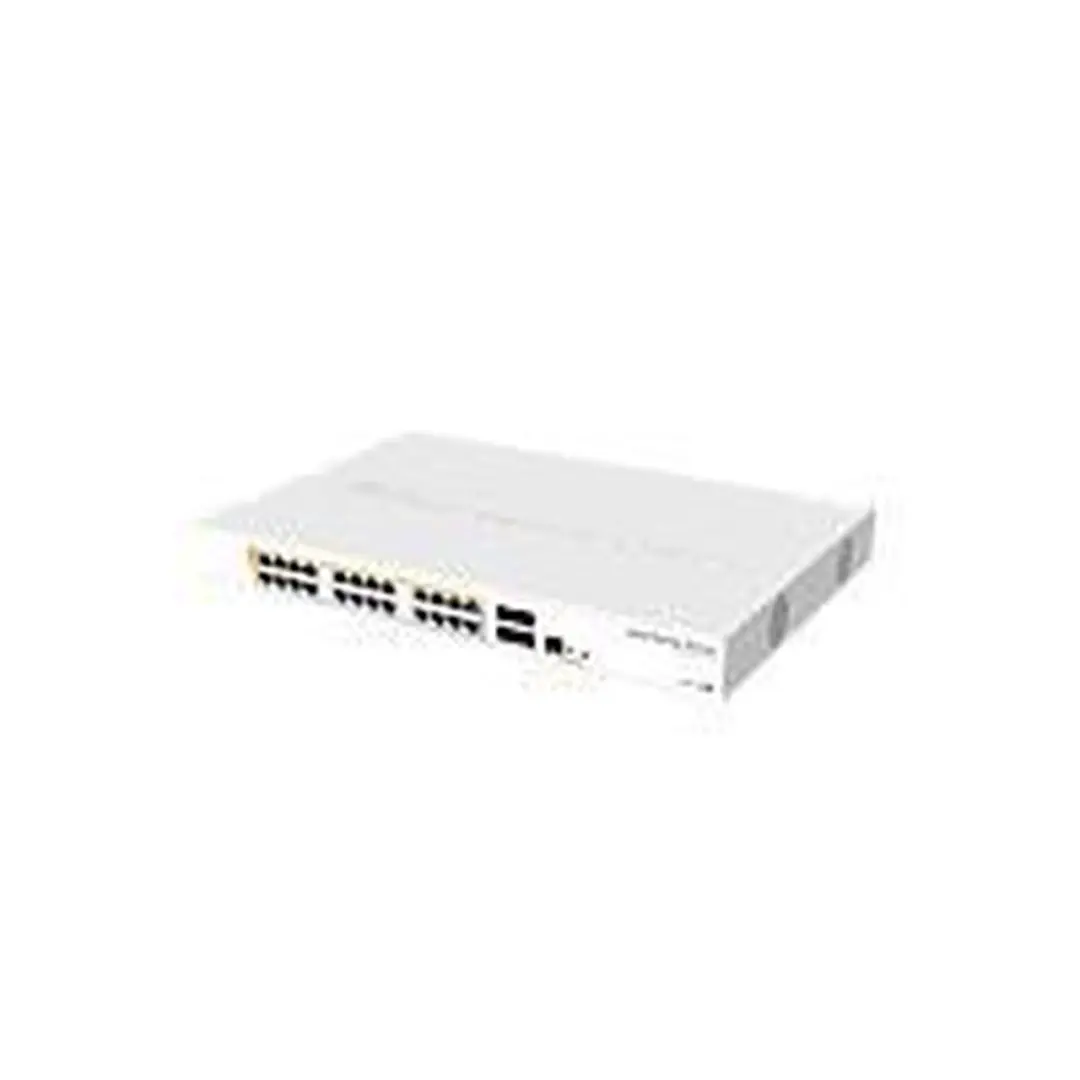 MikroTik CRS328-24P-4S+RM Managed Switch - 24x PoE 1Gbps - 4x SFP+ - Wit
