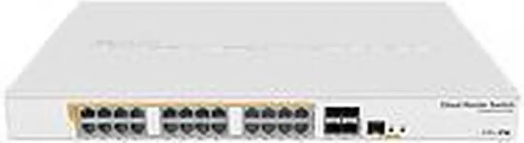 MikroTik CRS328-24P-4S+RM Managed Switch - 24x PoE 1Gbps - 4x SFP+ - Wit