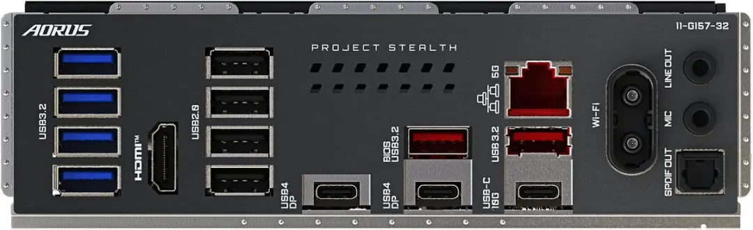 Gigabyte X870 AORUS STEALTH X870 ATX Moederbord