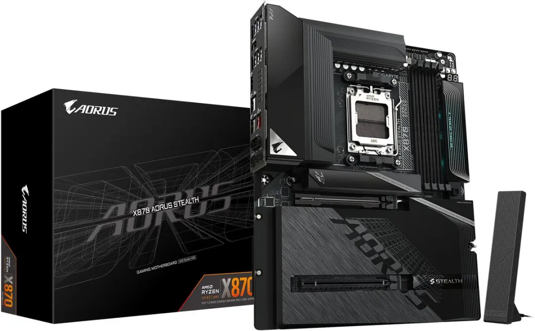 Gigabyte X870 AORUS STEALTH X870 ATX Moederbord