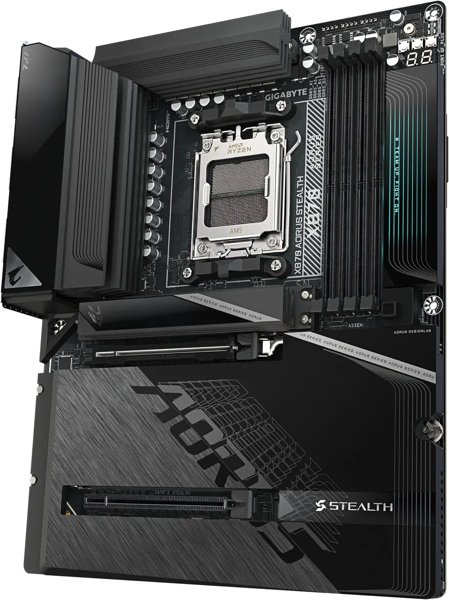 Gigabyte X870 AORUS STEALTH X870 ATX Moederbord