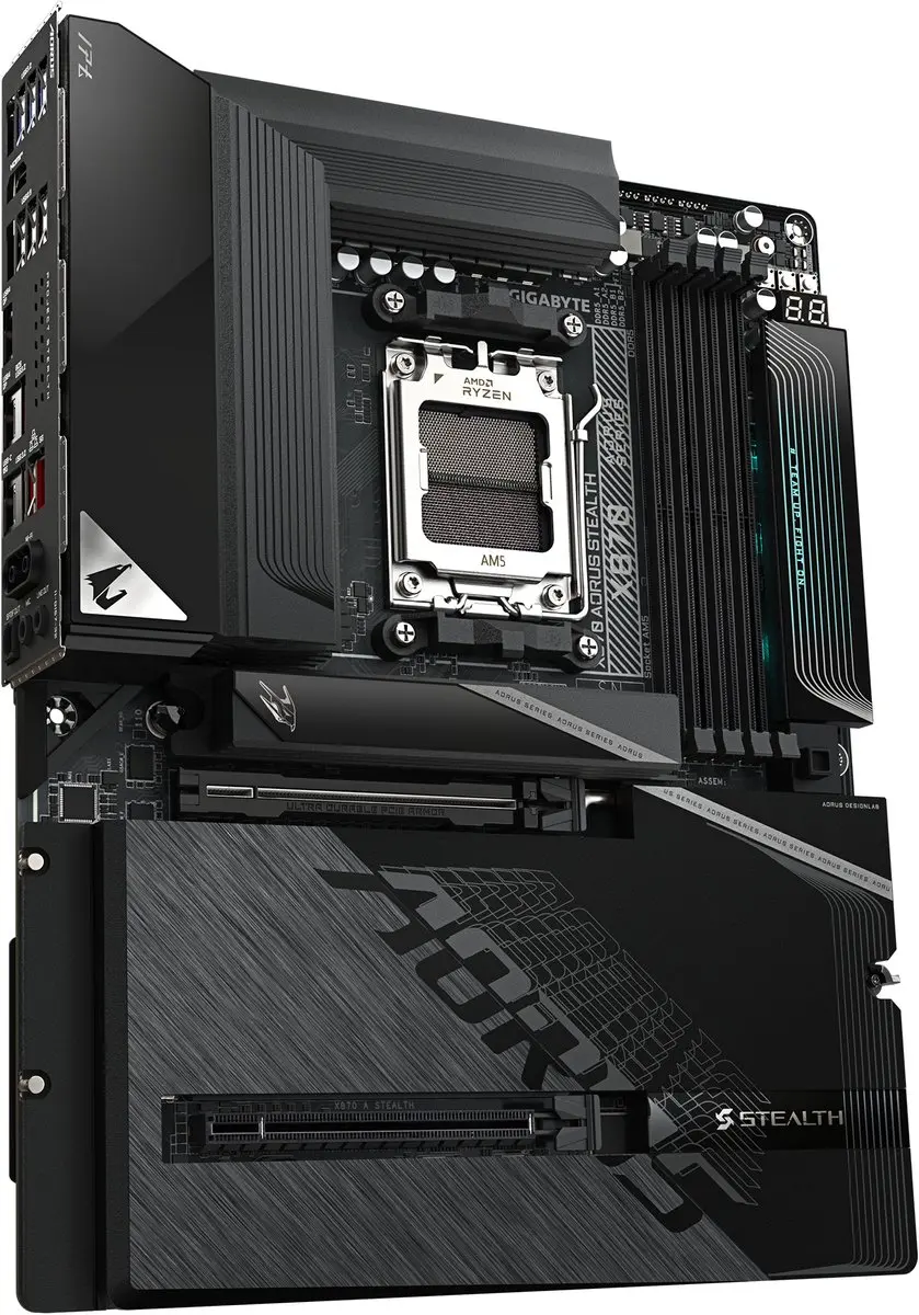Gigabyte X870 AORUS STEALTH X870 ATX Moederbord