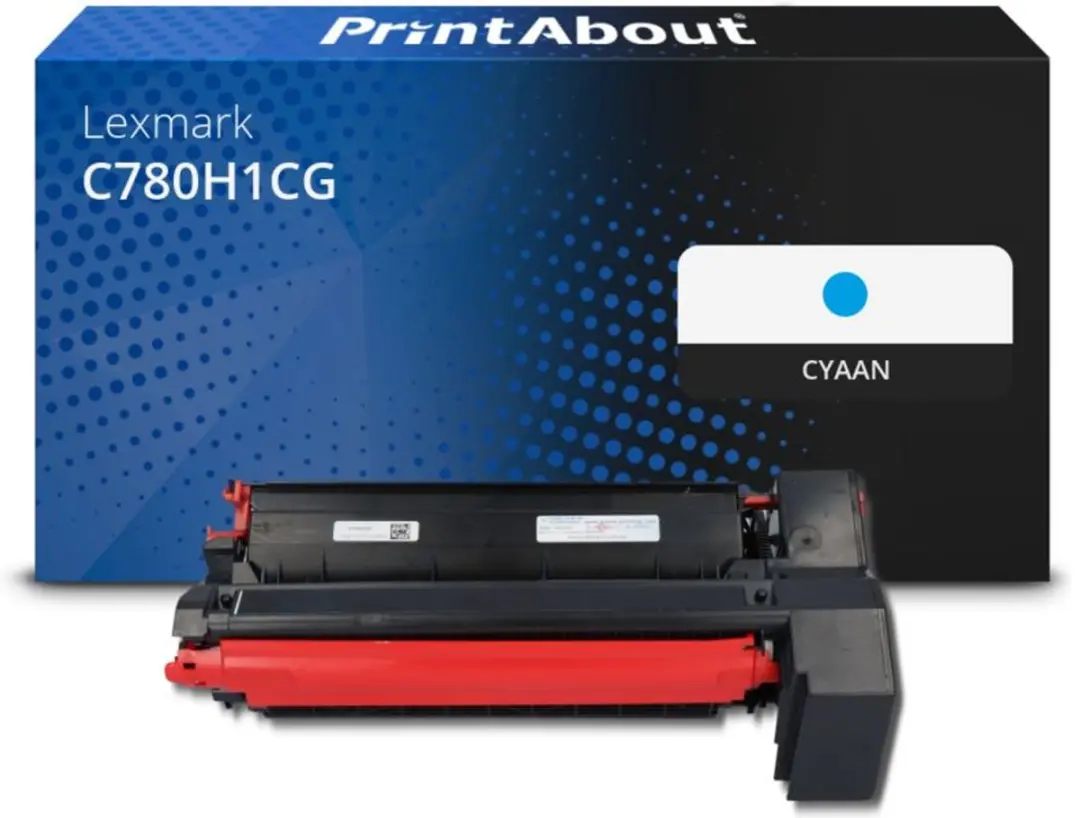 PrintAbout Lexmark C780H1CG-PA Toner Cyaan