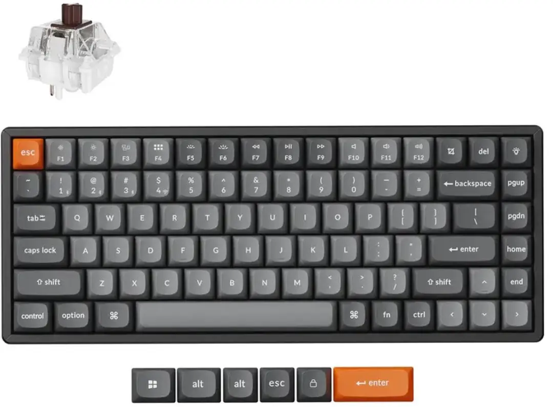 Keychron K2 Max QMK Toetsenbord