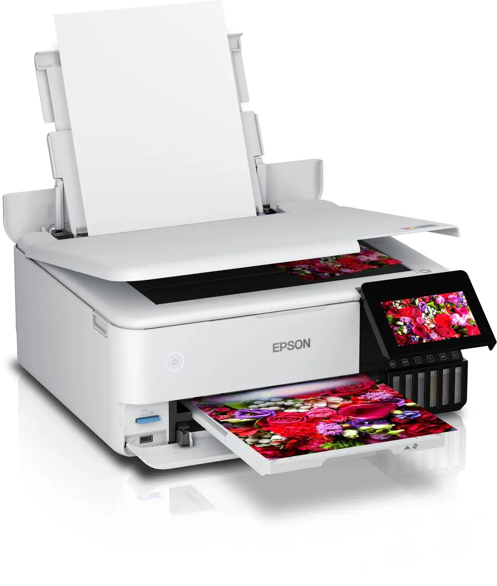 Epson EcoTank L8160 C11CJ20402 Inkjetprinter - 6 Kleuren - Wit