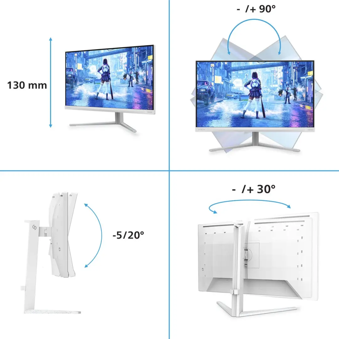 Philips 27M2N5201P/00 Monitor 27" - 1920x1080 - Wit