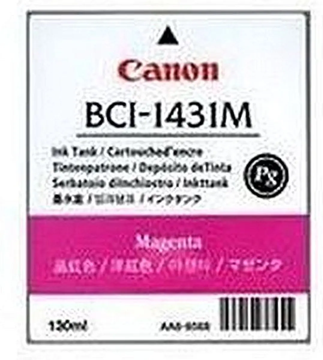 Canon BCI-1431M Inktcartridge Magenta - 130ml