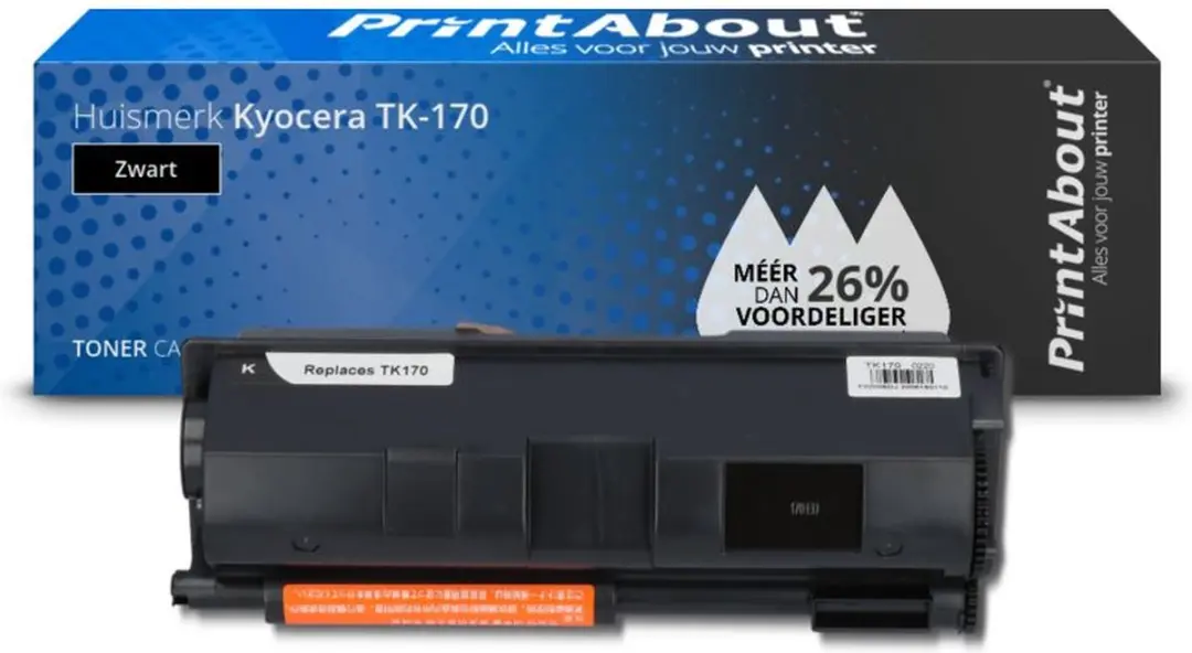 PrintAbout Kyocera TK-170-PA Toner - Zwart