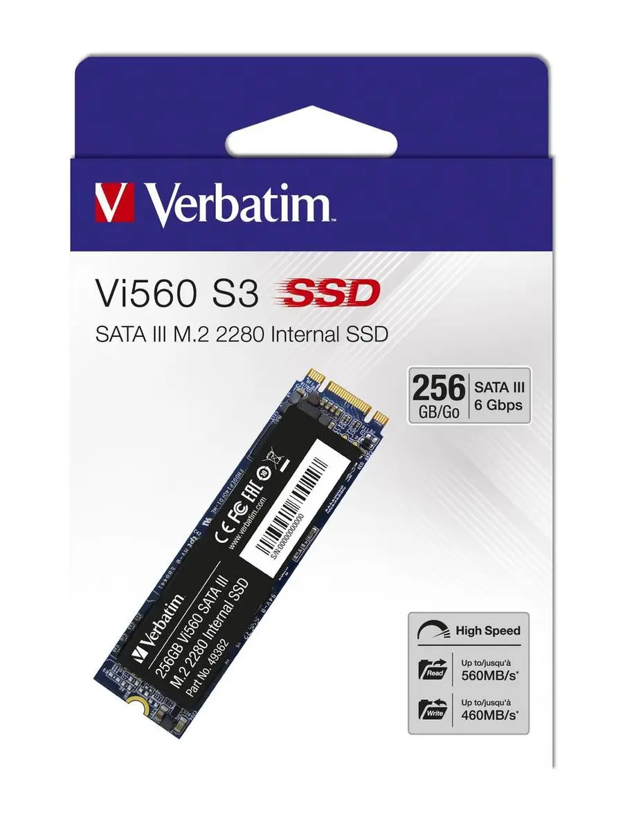 Verbatim Vi560 S3 256GB SSD - afbeelding 6 van 6