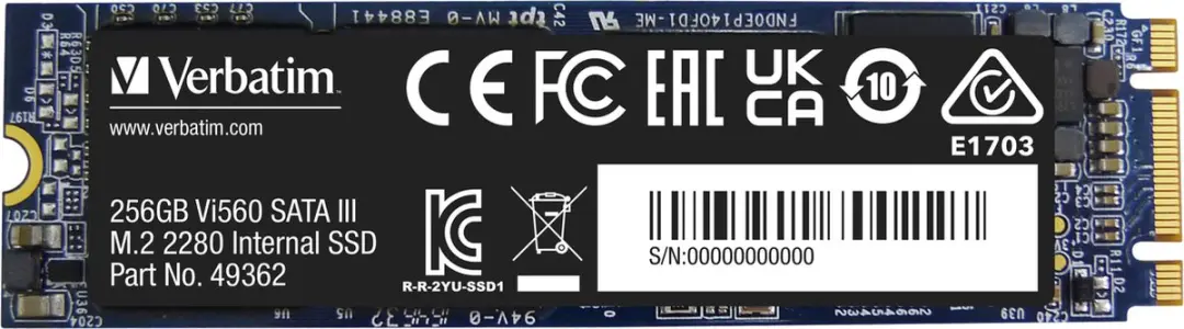 Verbatim Vi560 S3 256GB SSD