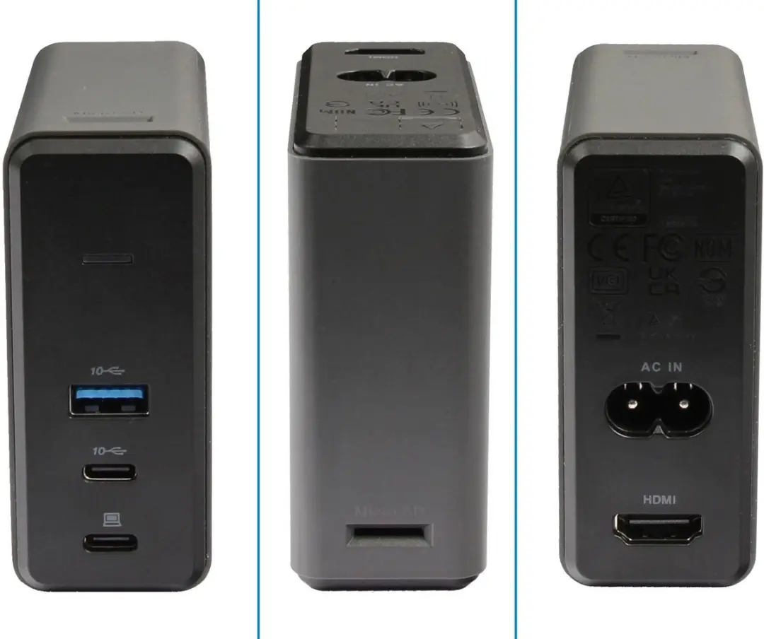 Lenovo 5D21R21211 X9 GaN-Dock - afbeelding 4 van 4