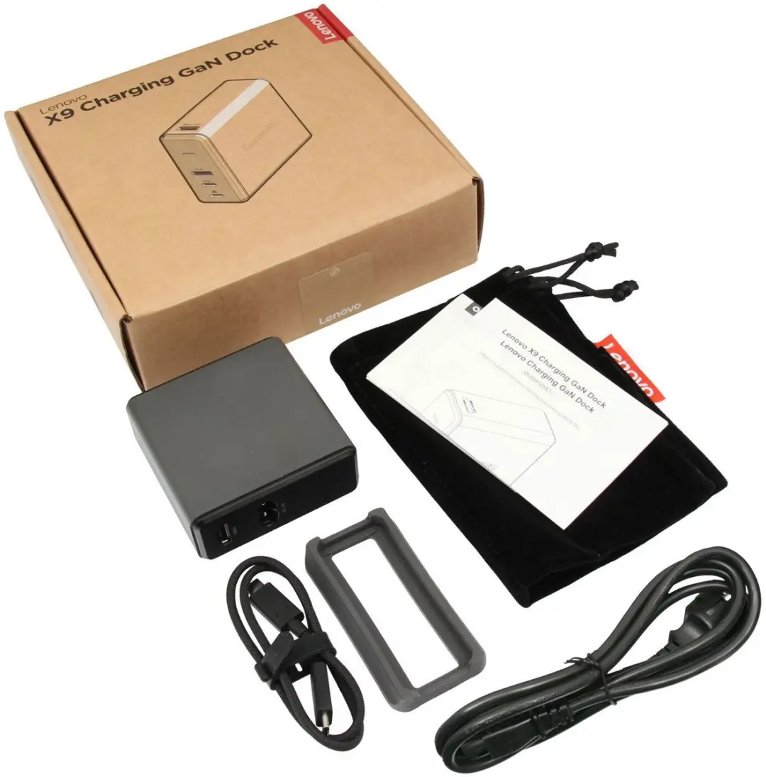 Lenovo 5D21R21211 X9 GaN-Dock - afbeelding 2 van 4