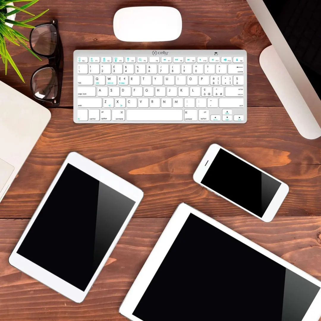 Celly Smart Worker Toetsenbord SWKEYBOARDBT Wit - 8021735762638