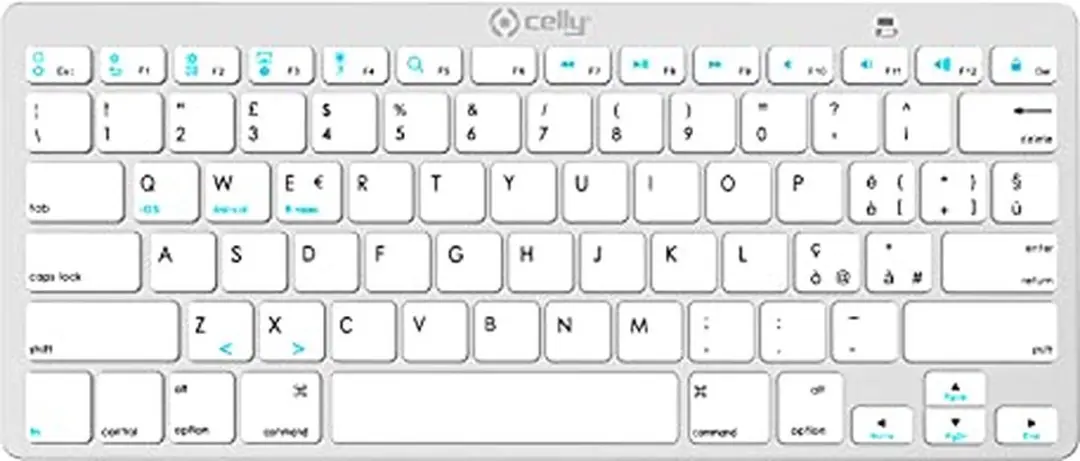 Celly Smart Worker Toetsenbord SWKEYBOARDBT Wit - 8021735762638
