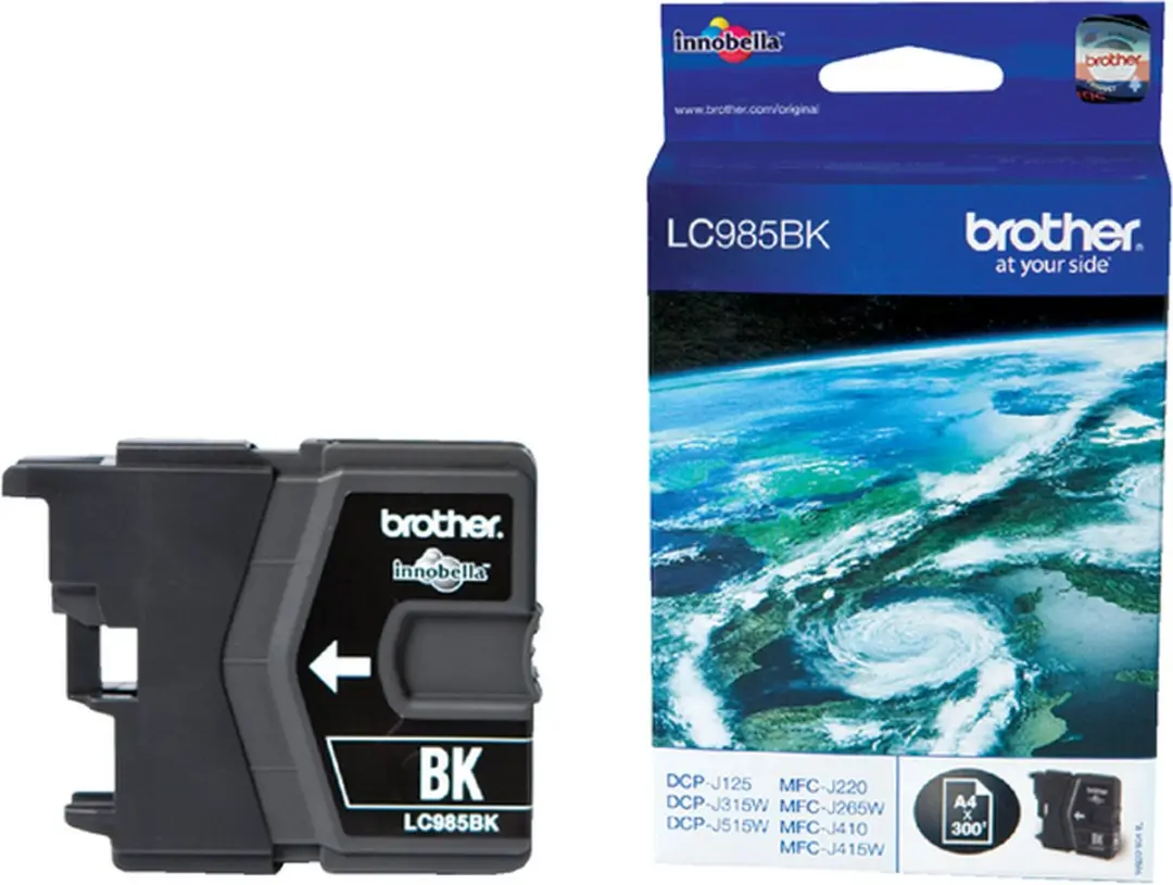 Brother LC985BK Inktcartridge - Zwart - afbeelding 2 van 3