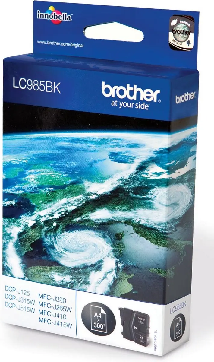Brother LC985BK Inktcartridge - Zwart - afbeelding 3 van 3