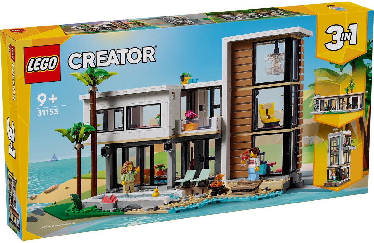 LEGO Creator 3in1 Modern huis 31153