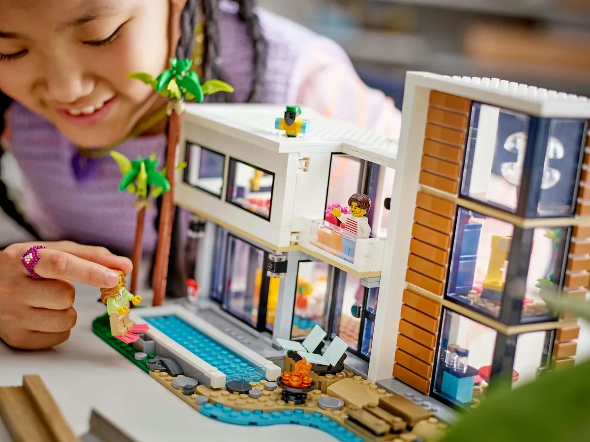 LEGO Creator 3in1 Modern Huis 31153 - 939 Stukken - afbeelding 2 van 6