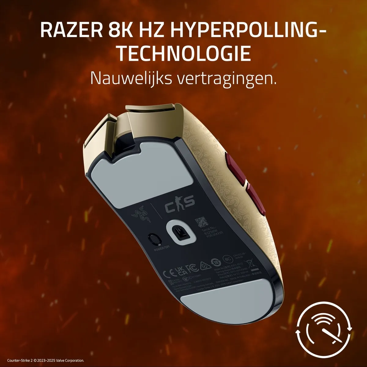 Razer Viper V3 Pro RZ01-05120800-R3M1 Gaming Muis - 35.000 DPI