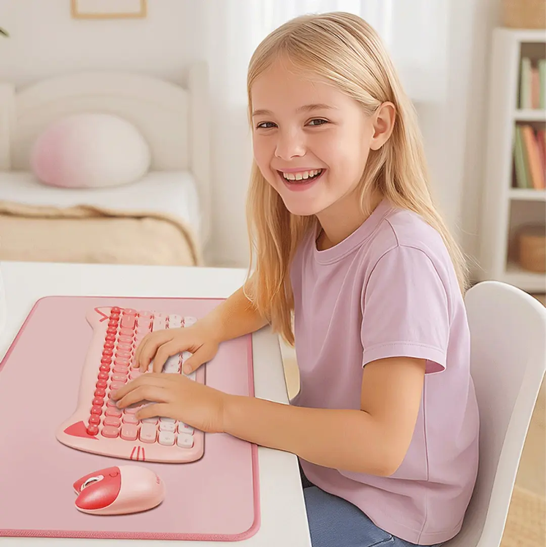 Logilink ID0222 Game-muismat - Roze