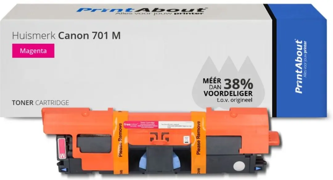 PrintAbout Canon 701 M-PA Toner - Magenta