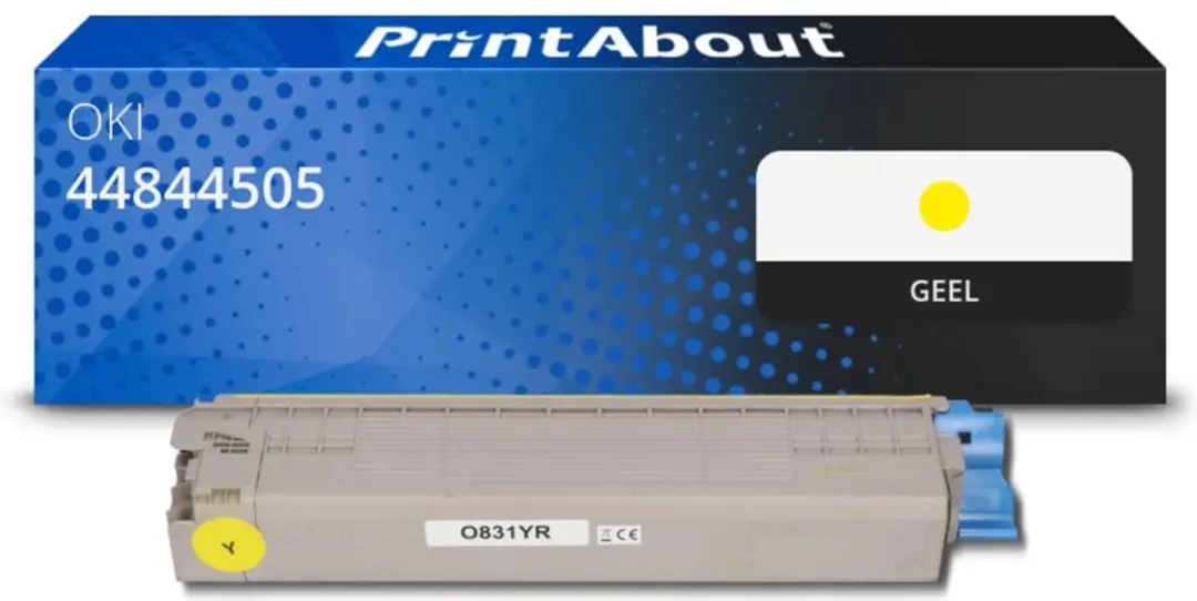 PrintAbout OKI 44844505-PA Toner Geel