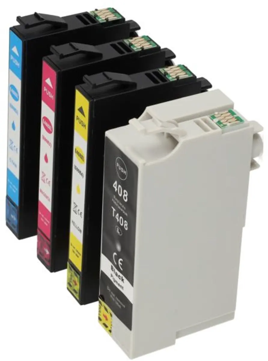 PrintAbout Inktcartridge 408L C13T09K41/42/43/44010 4-Kleuren Multipack - 10300 Pagina's