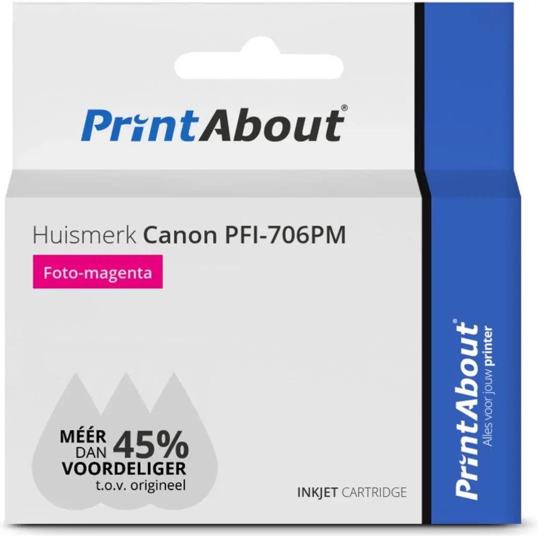 PrintAbout PFI-706PM Inktcartridge