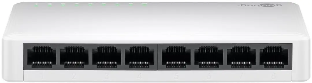 Goobay 8-Poorts Gigabit Ethernet Switch