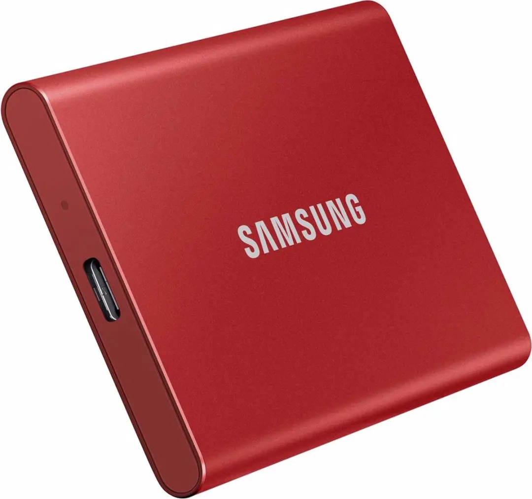 Samsung Portable T7 MU-PC500R/WW Externe SSD 500GB - Rood