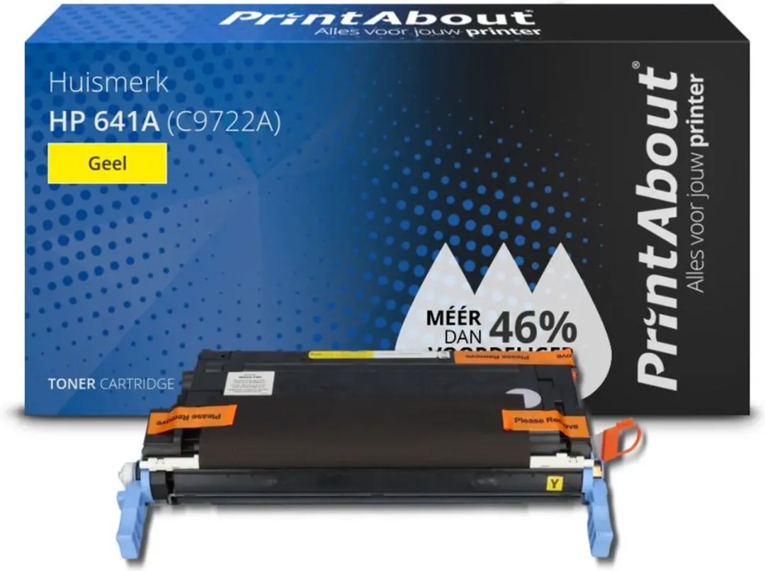PrintAbout HP 641A C9722A Toner Geel