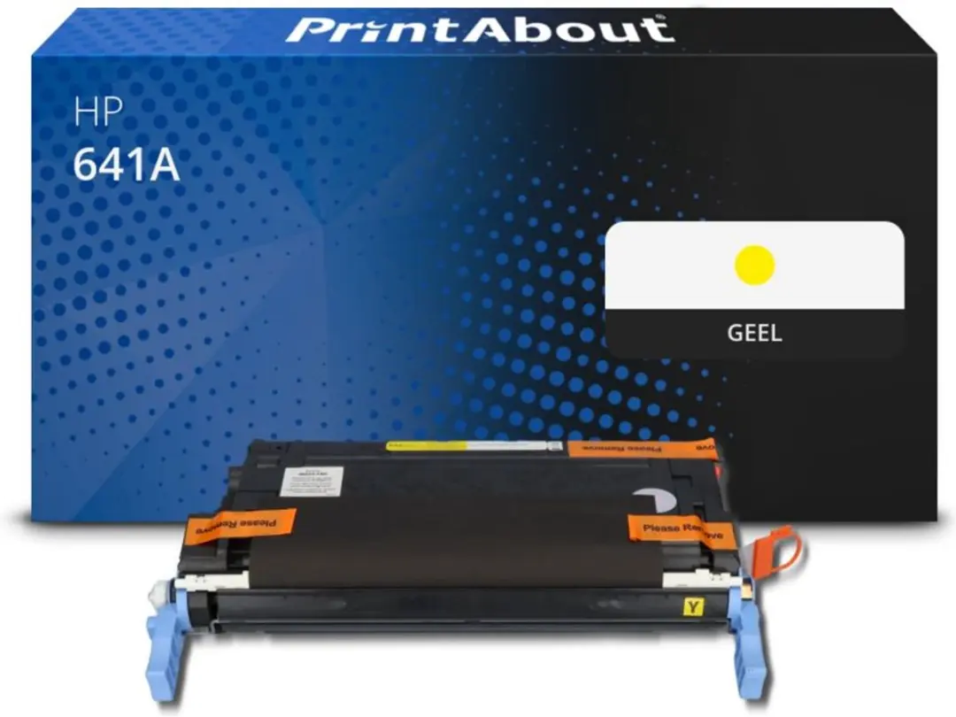 PrintAbout HP 641A C9722A Toner Geel - 8.500 pagina's