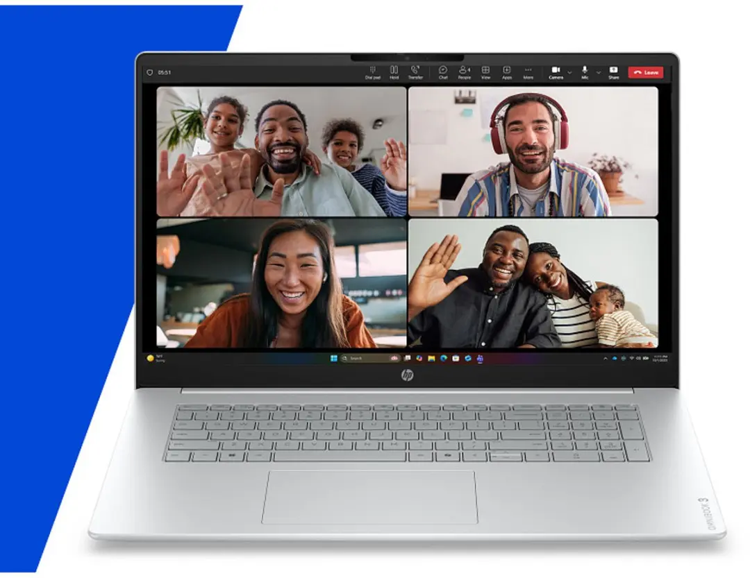 HP 17-dp0756nd Laptop - AMD Ryzen 5 16GB 512GB SSD Windows 11