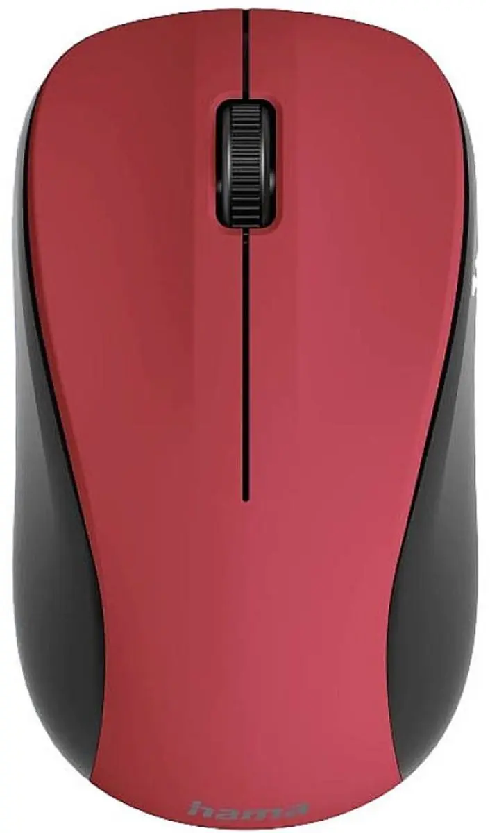 Hama MW-300 V2 Optische Draadloze Muis - 3 Knoppen - Rood