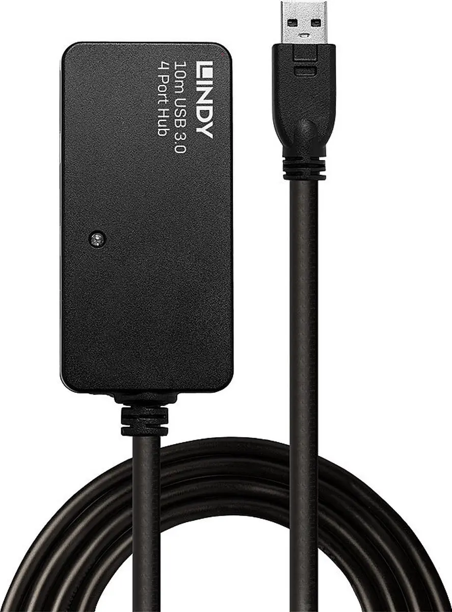 Lindy USB Hub 43159 - Zwart