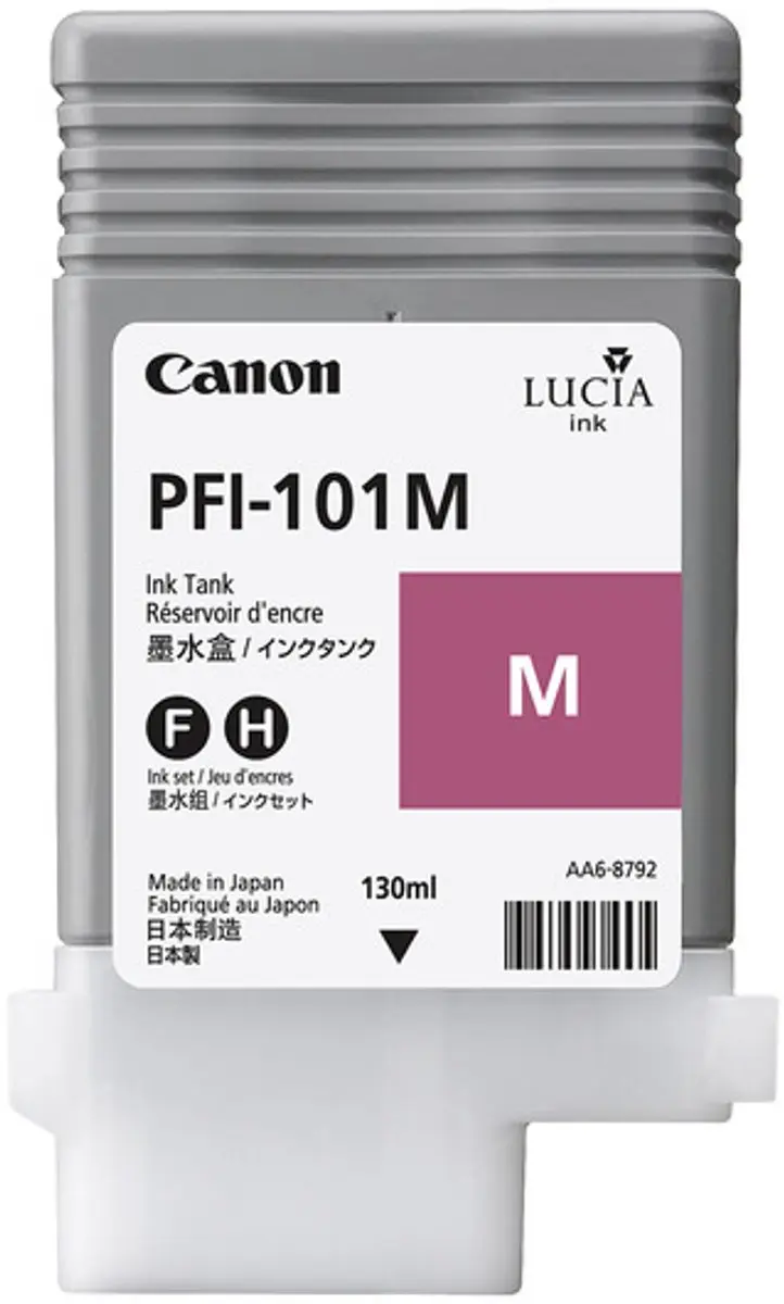 Canon PFI-101M Inktcartridge Magenta - 130ml