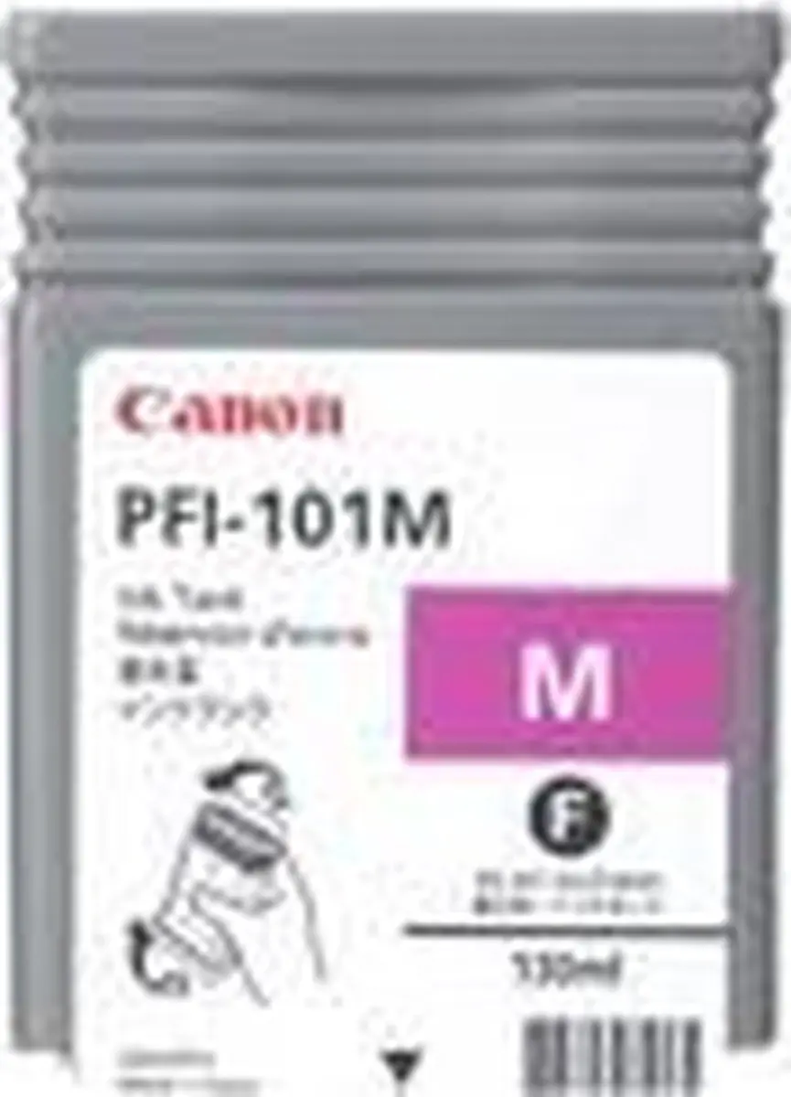 Canon PFI-101M Inktcartridge Magenta - 130ml - afbeelding 6 van 6