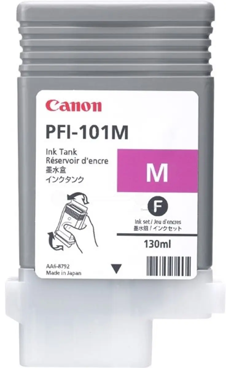 Canon PFI-101M Inktcartridge Magenta - 130ml